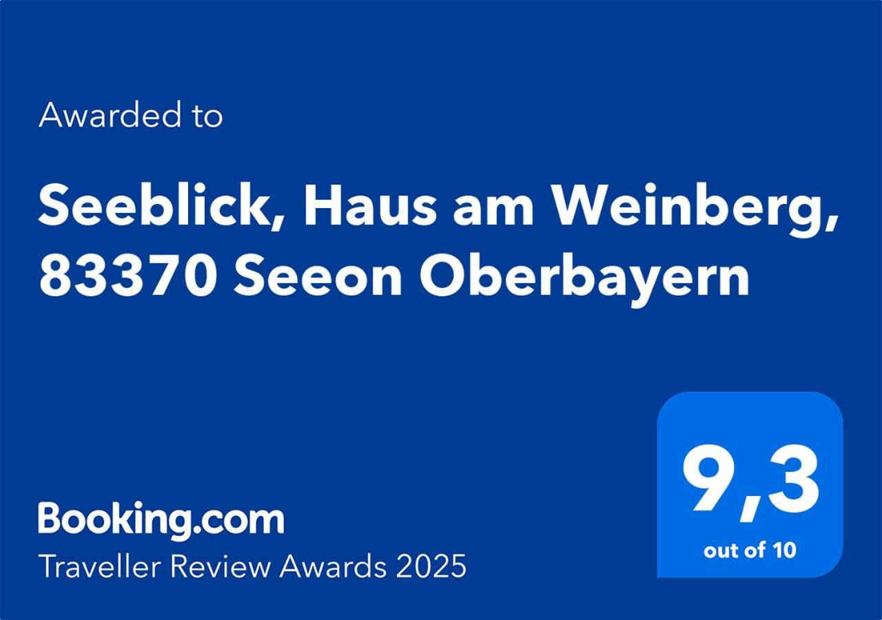 Haus am Weinberg, 83370 Seeon Oberbayern Exterior foto